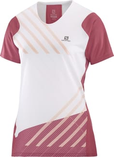 T Shirt Sense Aero Ss Tee W White/Earth