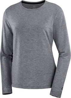 T Shirt Sntial Tencel Ls Tee W Black