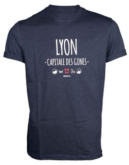 T-Shirt Lyon Snowleader Navy