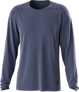 T Shirt Essential Ls Tee M Mood Indigo