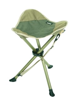 Sand Brown Steel Stool