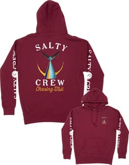 Tailed Fleece Burgundy