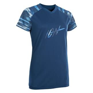 Tee SS Scrub AMP WMS ocean blue