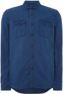 Temelpa L/Slv Shirt Blue 
