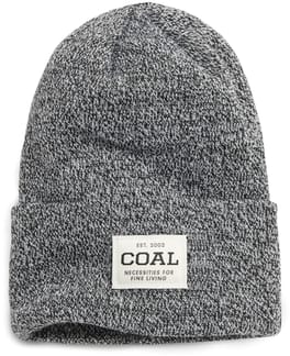 The Uniform Beanie Black Marl