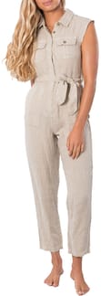 The Off Duty Boiler Suit Stone Blue