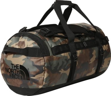 Base Camp Duffel M Kelp Tan Camo/Tnf Black