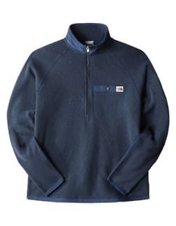 M Gordon Lyons 1/4 Zip Shady Blue Heather