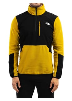 M Glacier Pro 1/4 Zip Mineral Gold-TNF Black