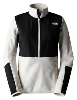 W Diablo Midlayer 1/4 Zip Sandstone-TNF Black