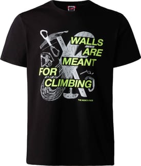 M Outdoor S/S Graphic Tee TNF Black