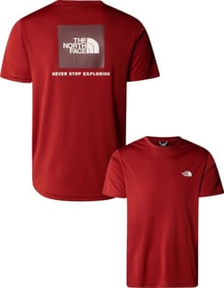 M Reaxion Red Box Tee Iron Red