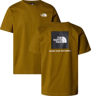 M S/S Box Nse Tee Moss Green/TNF Black
