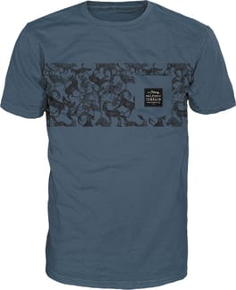 Tier Fez T-Shirt China Blue