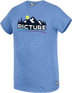 Traffer Tee Blue Melange