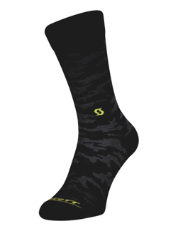 Trail Camo Crew Black/Sulphur Yellow