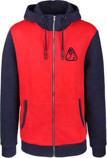 Trainer Fritz Zip Hoodie Red Blue
