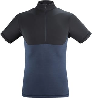 Trilogy Fragment Zip SS M Saphir/Noir