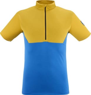 Trilogy Fragment Zip SS M Sky Diver/Mustard