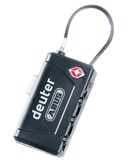 TSA Cable Lock Black