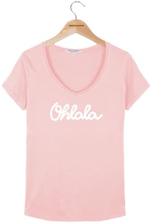 Tshirt Dolly Ohlala Old Pink