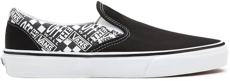 Classic Slip-On Off The Wall Black Asphalt