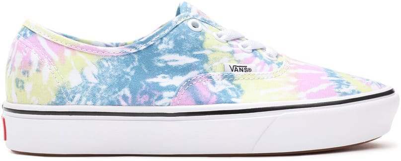 Comfycush Authentic Tie-Dye Orchid True White
