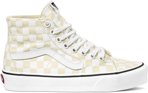 SK8-Hi Tapered Checkerboard White/True White