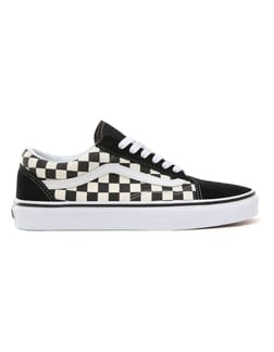 Old Skool Primary Check Black/White