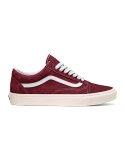 Old Skool Pig Suede Pomegranate Snow White