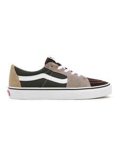 Sk8-Low (Color Block) Demitasse/True White