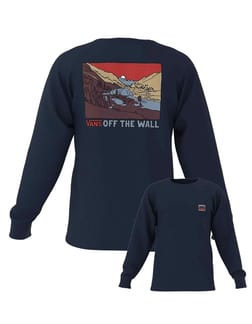 Outdoor Club LS Tee Navy