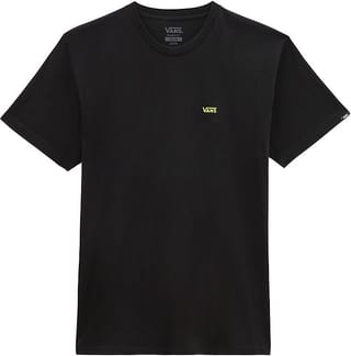 Left Chest Logo Tee Black-Evening Primrose