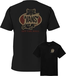 Racoon Sign SS Tee Black