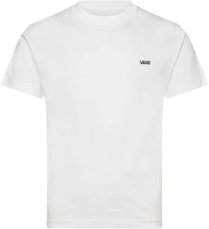 Left Chest SS Tee White