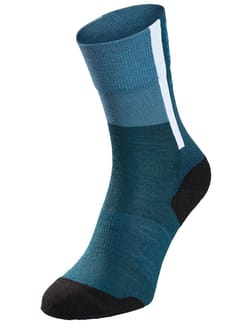 Bike Socks Wool Dark Sea