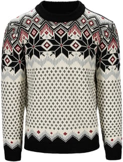 Vegard Masc Sweater Noir/Blanc