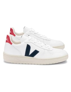 V-10 Leather Extra White Nautico Pekin M