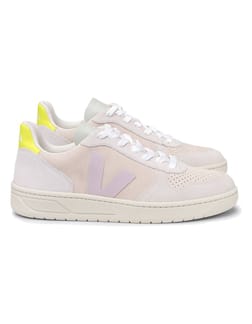 V-10 Suede Multico Sable Parme