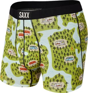 Vibe Boxer Brief Green Happy Camper