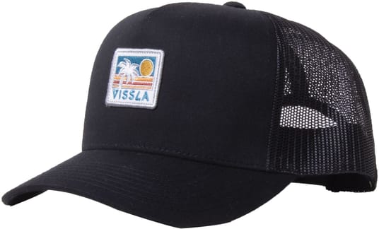 Solid Sets Eco Trucker Hat Black 2