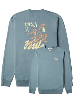 Cruize In Crew Fleece Blue Slate