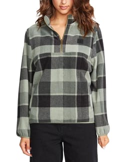 Pheelin It Mock Neck Dark Pine