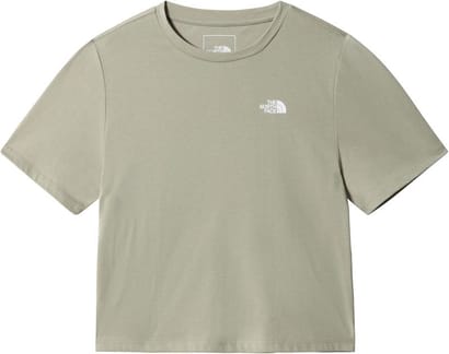 W Foundation Crop Tee Tea Green