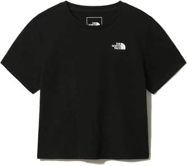 W Foundation Crop Tee Tnf Black