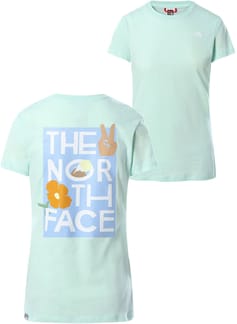 W Graphic S/S Tee Misty Jade