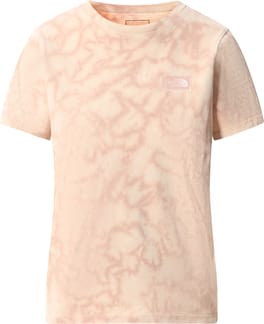W Natural Dye Tee Evening Sand Pink Wash