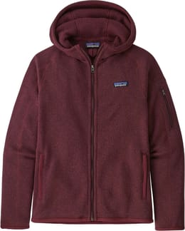 W's Better Sweater Hoody Chicory Red
