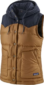 W's Bivy Hooded Vest Nest Brown