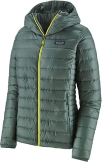 W's Down Sweater Hoody Regen Green